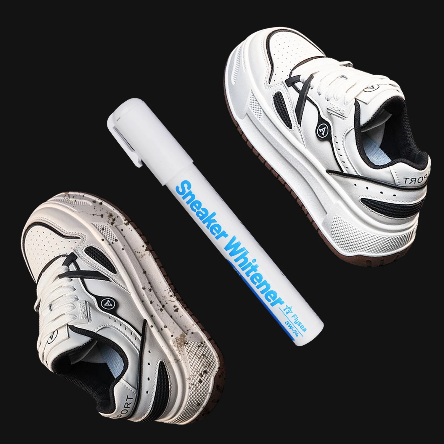 Удаление пятен на обуви, водон – обзор и цена Sneaker Care Cleaning Kit