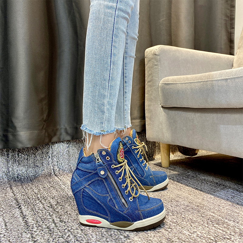 Женские джинсовые кроссовки на – обзор и цена Sneaker Zone